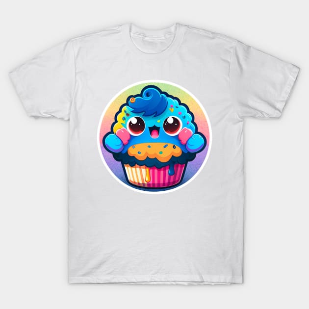 Cupcake Monster T-Shirt by Ink Fist Design